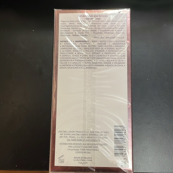 La vie est belle - Lancôme body lotion
Brand new and factory sealed - Picture 2 of 2